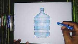 Maybe you would like to learn more about one of these? Cara Yang Mudah Untuk Menggambar Dan Mewarnai Botol Galon Air Minum Tapi Hasilnya Bagus Youtube