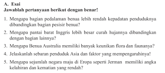 Diskusikanlah mengapa sebarannya seperti itu! Mengerjakan Pr August 2018
