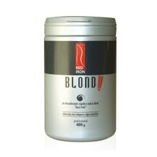 Gosto da red iron pois apesar de ser 7.4 (loiro acobreado) fica um tom de ruivo. Red Iron Po Descolorante Extra Forte Blond Extreme 400g Bless Cabeleireiros