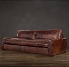 Maxwell Leather Sofas Restoration Hardware Sofa Soft Leather Sofa Leather Sofa