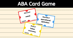 What occurred before the behavior; Aba Card Game A New Way To Study And Practice Vocabulary