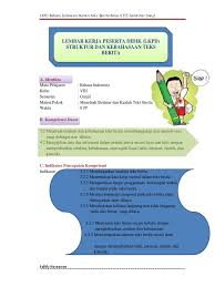 Struktur pada kutipan teks berita tersebut. Lkpd Teks Berita 3 2 4 2 Fathly Husnawan Pdf
