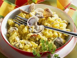Risotto Milanese Mit Venusmuscheln Rezept Venusmuscheln Risotto Rezepte