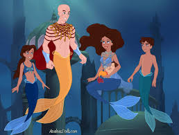 The last airbender and the legend of korra. Aang And Katara S Family As Mermaids By Xoxserenityxx On Deviantart