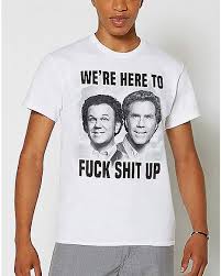 Stepbrothers We Re Here T Shirt Officially Licensed Epic Shirt Shop In 2020 Movie T Shirts Epic Shirt Cool T Shirts