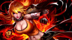 Cross tag battle, autres, autres. Wallpaper Yang Xiao Long Rwby Anime Girls Character Design Fantasy Girl Long Hair Artwork Drawing Illustration Digital Art Fan Art 3840x2160 Takeshijeff 1873665 Hd Wallpapers Wallhere