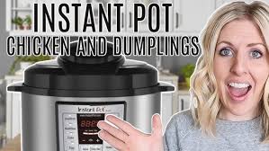 Instant Pot Chicken and Dumplings