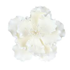 Convertimos pastel de walmart a pastel de boda!! O Creme White Peony Gumpaste Flower Set Of 3 Edible Flowers For Cake Decorating Sugar Paste Flower Decorations For Cakes Cupcake Toppers Birthday Party Wedding Valentines Day Walmart Com Walmart Com