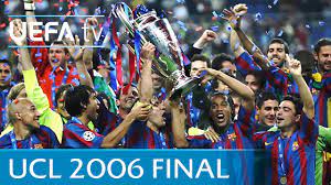 Barcelone affrontera le bayern en quarts de finale. Barcelona V Arsenal 2006 Uefa Champions League Final Highlights Youtube