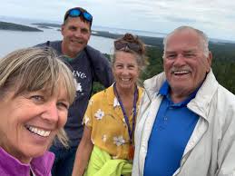 Just off shore north of Marquette these huge seams of calcite? Taken from  400 feet ... to give you some size perspective the red cliffs in the upper  part of the aerial