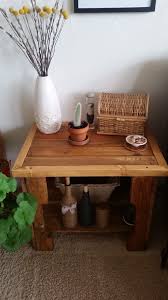Small Decorative Table Made With Reclaimed Pallet Wood Pallet Wood Dyi Reclaimed Pallet Wood Table Decorations Furniture Making