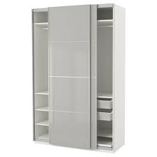 Stora Loft Bed Frame Black Full Double Ikea In 2020 Ikea Pax Ikea Pax Wardrobe Pax Wardrobe