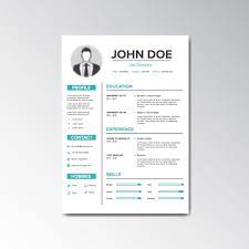 C'est le moyen idéal de vous présenter en tant que personne et de montrer votre adaptabilité. Free Vector Curriculum Vitae Design
