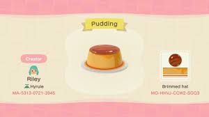 Riley On Twitter I Made That Pudding Hat I Ve Seen Going Around Here S A Code If You Want One To Animal Crossing Animal Crossing Game New Animal Crossing