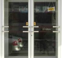 Sound Thermal Insulation Commercial Design Aluminum Casement Door