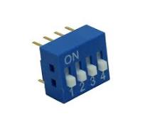 4 Pole Box Type Dip Switch