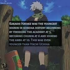 Kakashi Hatake Was A Real Prodigy Child Kakashi Hatake Kakashi Naruto