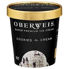 Put a large bowl into the freezer and leave for 10min. Oberweis Cookies Cream Ice Cream 16 Oz Jewel Osco