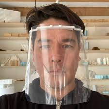 Face shield pro slips on like putting on a pair of. Face Shields Dezeen