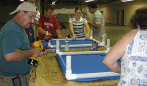 I love the look of captain's beds with their convenient storage, or elevated frames with drawers. Diy How To Make No Sew Elevated Dog Beds Out Of Pvc Pipes Elevated Dog Bed Diy Dog Crate Pvc Dog Bed