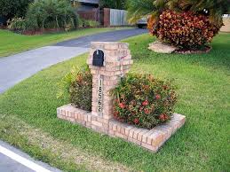 Unique brick mailboxes brick mailbox designs with light by megan sanderson. 43 Brick Mailboxes Ideas Brick Mailbox Brick Mailbox Design