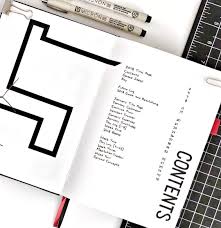 Minimalist Bullet Journal Table Of Contents Using Washi Tape Pacificnotat Bullet Journal Table Of Contents Bullet Journal Minimalist Bullet Journal Index