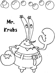 We provide coloring pages coloring books coloring games paintings and coloring page instructions here. Mr Krabs Play With Bubles Coloring Page Netart