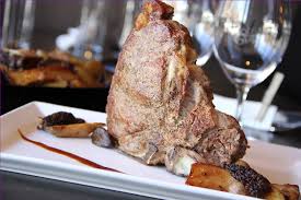 T Bone De Veau Roti Sauce Au Porto Et Fromage Bleu Food Meat Steak