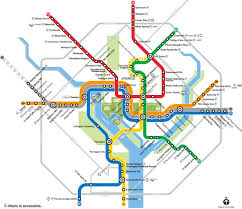Navigating Washington Dcs Metro System Metro Map More
