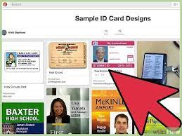 Browse or search through fotor's id card template library, and choose one template that best fits your needs. How To Make Id Cards Online 12 Steps With Pictures Wikihow