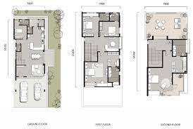 .bungalow that includes ground floor plan, first floor plan, second floor, top floor, main entry door, family hall, living room, kitchen, dining area, balcony, passage, master bedroom, bedrooms, terrace and much more of bungalow design. 3 Storey Zero Lot Bungalow Floorplan Penang Property Talk