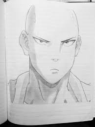 Thought the test was like which kind of danger is the tiger level anime manga. Drawing Of Saitama Season 1 Serious One Punch Man One Punch Man Drawings Anime Art