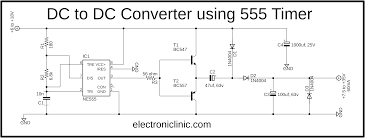 Internal resistor divider network, r7, r8,. Simple Dc To Dc Converter Using 555 Time Ic 6v To 35 Volts Boost Converter
