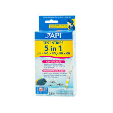 Api 5 In 1 Test Strips Freshwater And Saltwater Aquarium