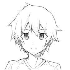 Easy anime boy drawing free download best easy anime boy drawing. Anime Boy Sketch Step By Step At Paintingvalley Com Explore Anime Face Drawing Anime Boy Sketch Anime Boy Hair