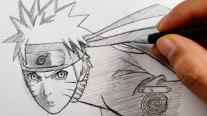 In your finished drawing, the tip of the nose will be along anime or manga characters have a variety of different eye shapes, so check your favorites to get ideas on how to draw the eyes on your character. One Line Art Challenge Drawing Naruto For 2hrs Straight Youtube