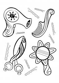 Free printable shimmer and shine coloring pages for kids. Hairdressing Tools Coloring Pages Sunny Day Coloring Pages Colorings Cc