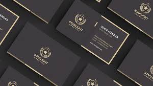Get las vegas personalized business cards or make your own from scratch! 20 Elegant Gold And Black Business Card Templates Creativebonito Com