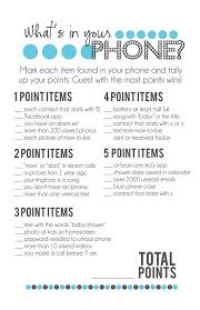 What S In Your Phone Printable Baby Shower Games Boy Baby Shower Instant Download Printable Baby Shower Games Boy Things To Do At A Sleepover Fun Sleepover Ideas