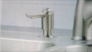 to install an in sink soap dispenser