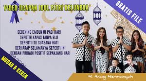 Sudah dibagi sesuai katagori, ucapan yang islami, ucapan selamat idul fitri untuk keluarga, teman, bahkan kekasih halal (istri) sehingga memudahkan pembaca: Keren Membuat Video Ucapan Idul Fitri 2019 Keluarga Dari Power Point Youtube