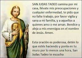 San Judas Tadeo San Judas Tadeo Oracion Oraciones Oracion De Sanacion