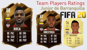 El deportivo popular junior fútbol club s.a, anteriormente llamado club atlético junior y mejor conocido como junior de barranquilla o simplemente junior, es un equipo de fútbol con sede en barranquilla, colombia. Junior De Barranquilla Fifa 20 Team Players Ratings