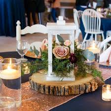 Blush Navy Rose Gold Wedding Centerpiece Rustic Wedding Gold Wedding Centerpieces Wedding Centerpieces Wedding Floral Centerpieces