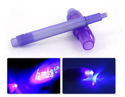 Invisible Ink Pen With Uv Light
