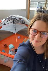 Clark little in he's office