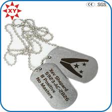 We offer the lowest discounts available and offer free priority shipping on all bulk orders! China Wholesale Cheap Custom Logo Dog Tags Necklace China Custom Dog Tags And Designed Pet Id Tag Price