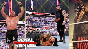 Men's royal rumble 2021 (photo credit: Wwe Royal Rumble 2021 Winners Surprises And Results Roman Reigns The Fiend Return Brock Lesnar Youtube
