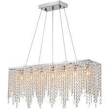 Our modern indoor fireplaces are available in lengths ranging from 30″ up to 100″ and offer glass heights of 16″, 24″, and 30″. House Of Hampton Harbin Star 32 Waterfall Crystal Chandelier Modern Contemporary Rectangle Island Ceiling Light Elegant K9 Crystal Glass Rectangular Pendant Lamp Hanging Light Fixture 7 Led Lights Suspension Lamp Wayfair
