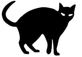 Cute Halloween Black Cat Vector Free Library Rr Collections Png Black Cat Drawing Black Cat Silhouette Cat Sketch